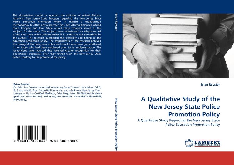 Produktbild: A Qualitative Study of the New Jersey State Police Promotion Policy