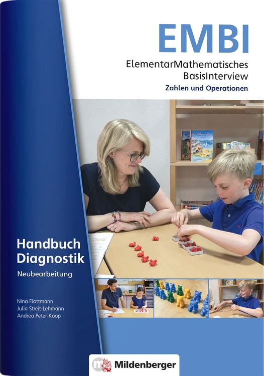 Produktbild: ElementarMathematisches BasisInterview (EMBI) &middot; Zahlen und Operationen &middot; Handbuch Diagnostik &ndash; Neubearbeitung