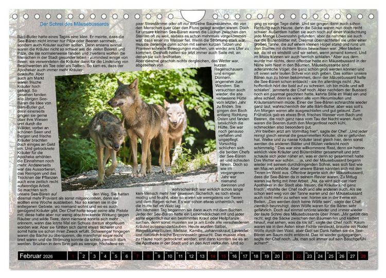 Produktbild: Neue Abenteuer der See-B&auml;ren (Wandkalender 2026 DIN A4 quer), CALVENDO Monatskalender