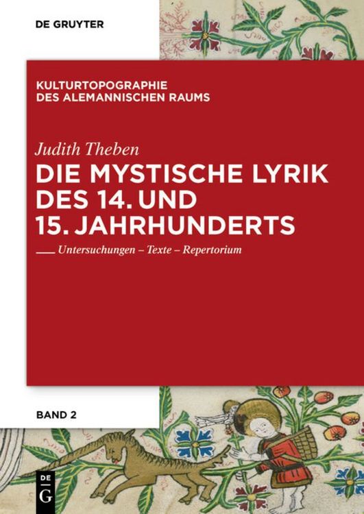 Produktbild: Die mystische Lyrik des 14. und 15. Jahrhunderts