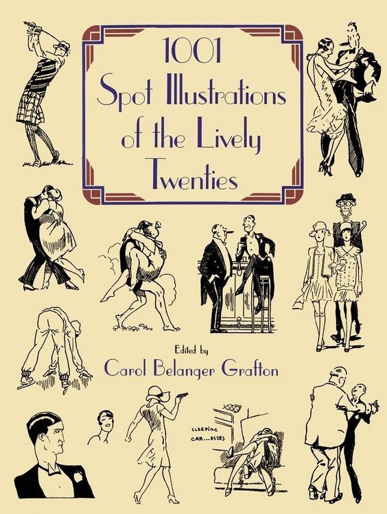Produktbild: 1001 Spot Illustrations of the Lively Twenties