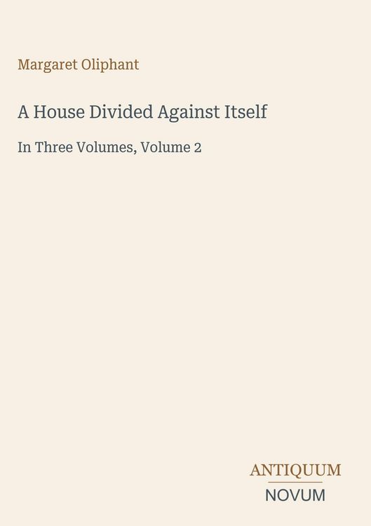 Produktbild: A House Divided Against Itself