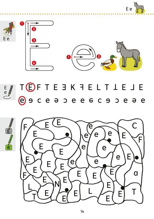 Produktbild: Mein &Uuml;bungsheft Lesen 1. Klasse: Vom Buchstaben zum Wort