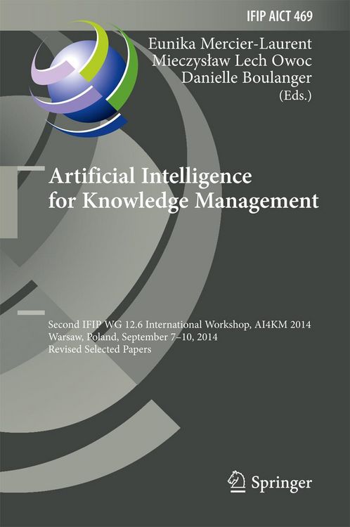 Produktbild: Artificial Intelligence for Knowledge Management