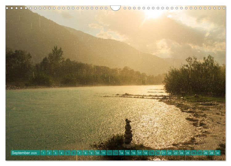 Produktbild: Reise durch das Soca-Tal - Unterwegs im sch&ouml;nen Slowenien (Wandkalender 2026 DIN A3 quer), CALVENDO Monatskalender