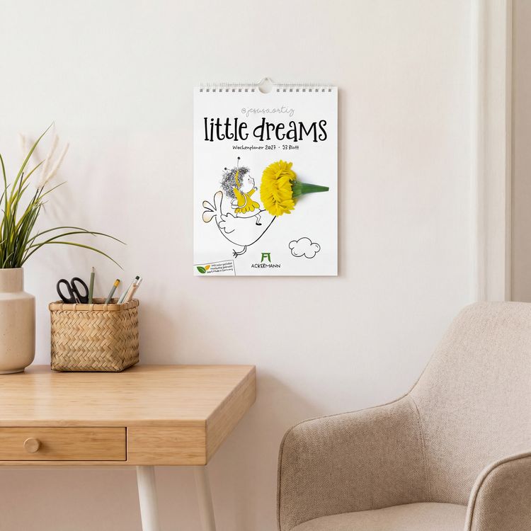 Produktbild: Little Dreams Wochenplaner Kalender 2027