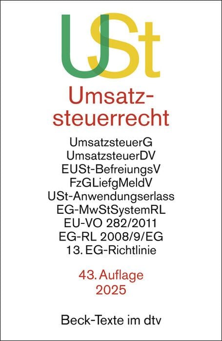 Bild vom Artikel Umsatzsteuerrecht vom Autor 