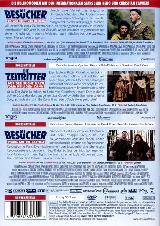 Produktbild: Die Besucher - Box [3 DVDs]