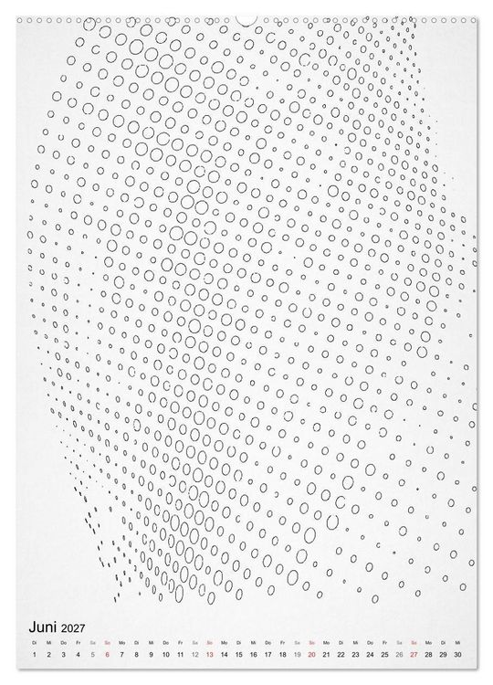 Produktbild: Geometric Graphik Art (Wandkalender 2027 DIN A2 hoch), CALVENDO Monatskalender