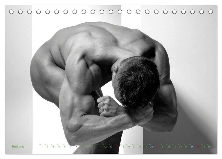Produktbild: M&auml;nner... backview (Tischkalender 2026 DIN A5 quer), CALVENDO Monatskalender