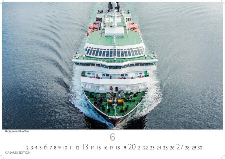 Produktbild: Hurtigruten Kalender 2027 &ndash; Wandkalender | Fotokalender Nordeuropa 24x35cm - Atemberaubende Natur- und Meereswelten, Abenteuer & Naturerlebnis &ndash; Perfektes Geschenk