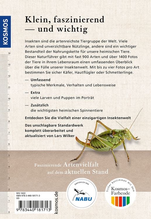 Produktbild: Der KOSMOS Insektenf&uuml;hrer