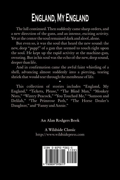 Produktbild: England, My England by D.H.Lawrence, Short Stories
