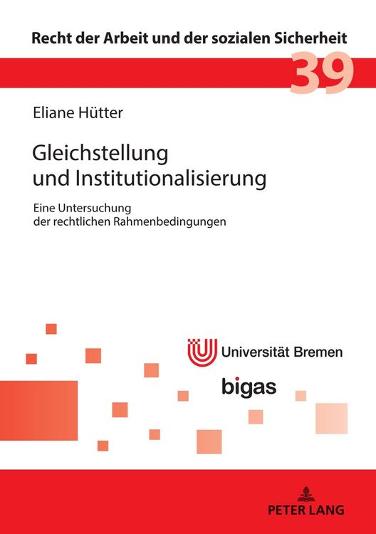 Produktbild: Gleichstellung und Institutionalisierung