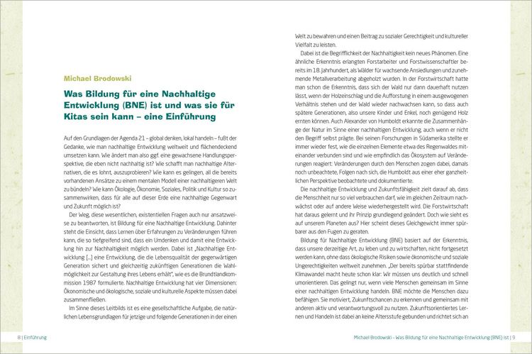 Produktbild: BNE in der Kita