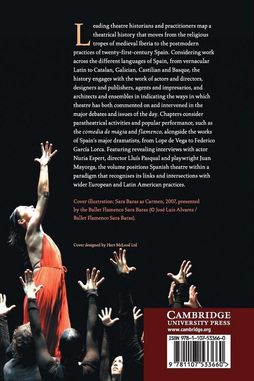 Produktbild: A History of Theatre in Spain