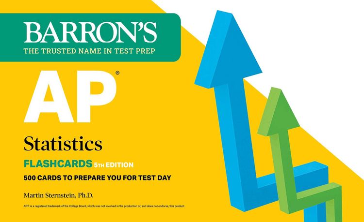 Produktbild: AP Statistics Flashcards, Fifth Edition: Up-to-Date Practice