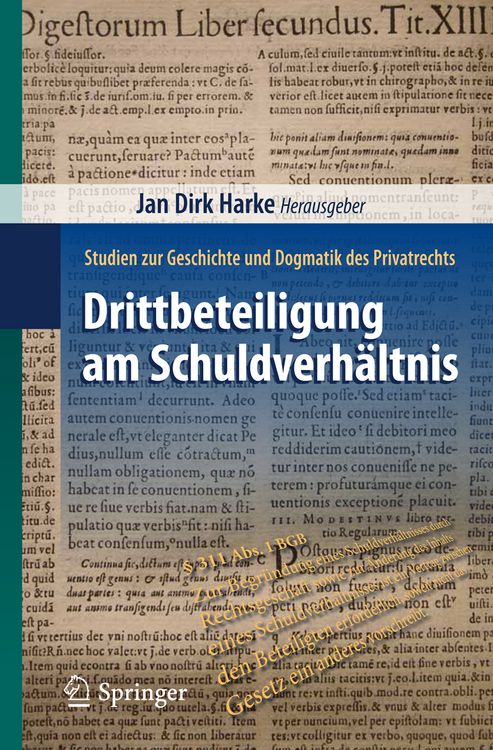Produktbild: Drittbeteiligung am Schuldverh&auml;ltnis