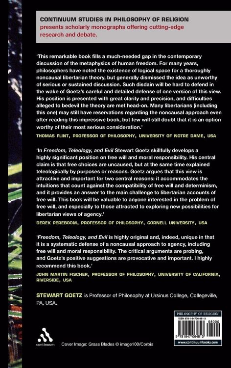 Produktbild: Freedom, Teleology, and Evil