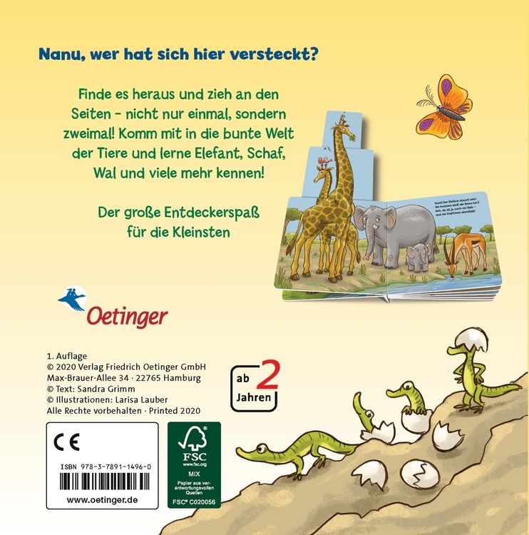 Produktbild: Zieh 2-mal ... und finde die Tiere