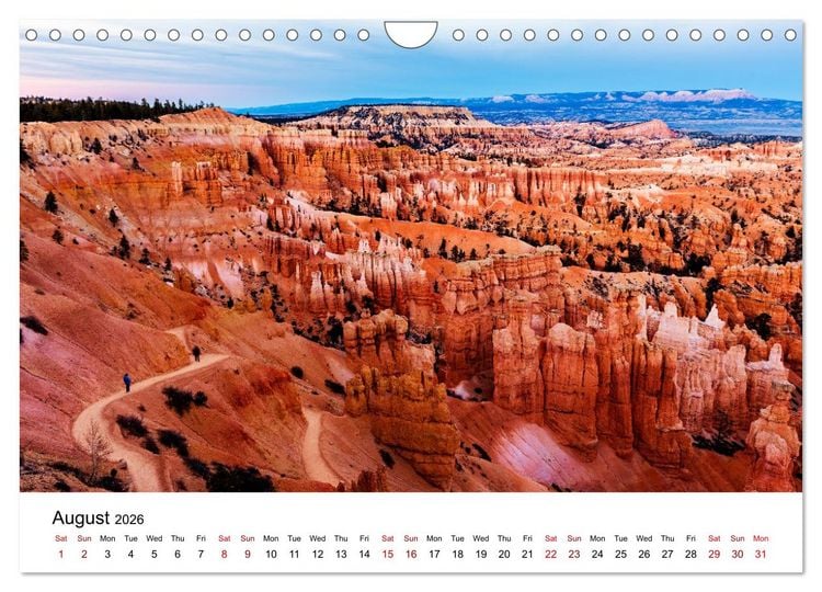 Produktbild: America&rsquo;s Most Beautiful Sceneries (Wall Calendar 2026 DIN A4 landscape), CALVENDO 12 Month Wall Calendar