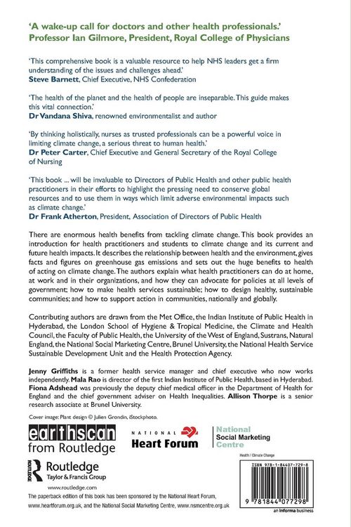Produktbild: The Health Practitioner's Guide to Climate Change