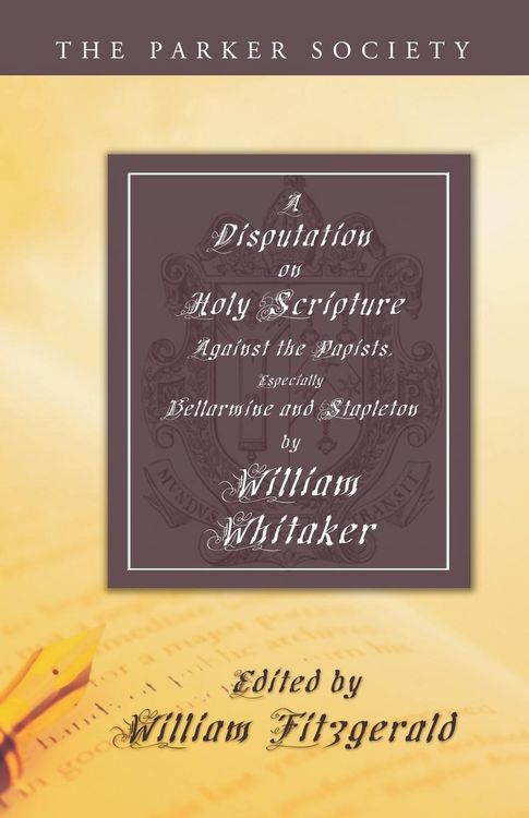 Produktbild: A Disputation on Holy Scripture