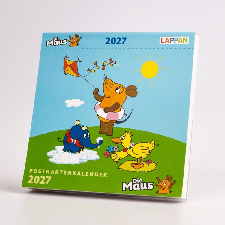 Produktbild: Der Kalender mit der Maus - Postkartenkalender 2027