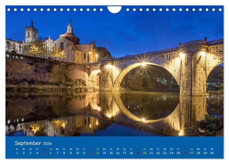 Produktbild: Der Norden von Portugal (Wandkalender 2026 DIN A4 quer), CALVENDO Monatskalender