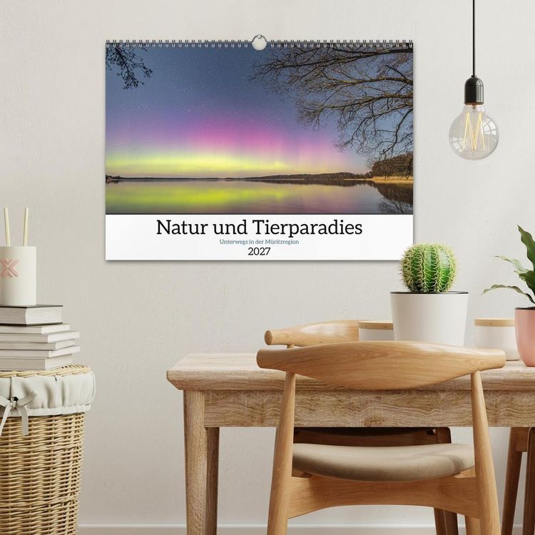 Produktbild: Natur und Tierparadies (Wandkalender 2027 DIN A3 quer), CALVENDO Monatskalender