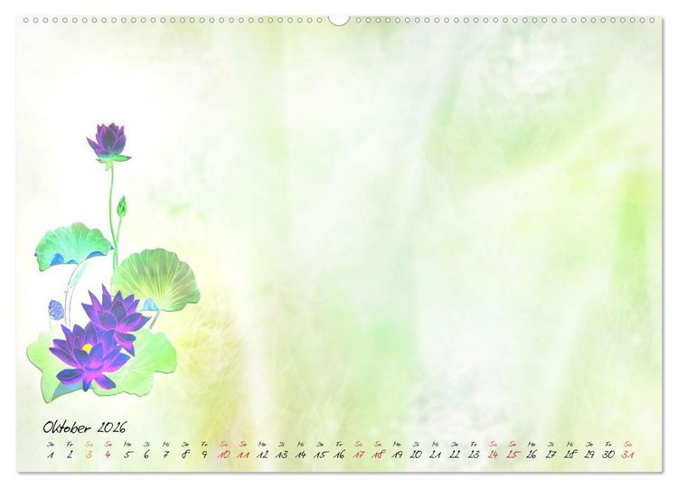 Produktbild: Liebe wird im Herzen geboren (Wandkalender 2026 DIN A2 quer), CALVENDO Monatskalender