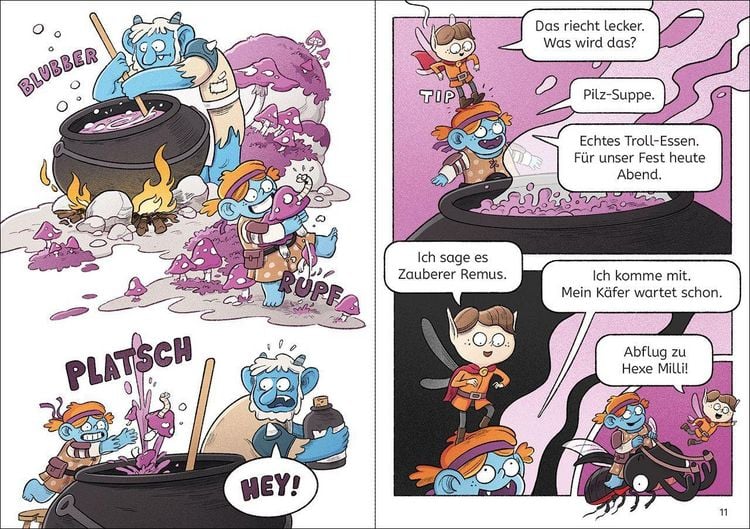 Produktbild: Lesel&ouml;wen Comics 1. Klasse - Drachen-Alarm auf der magischen Insel