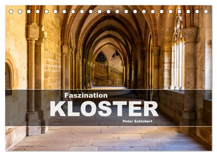 Produktbild: Faszination Kloster (Tischkalender 2026 DIN A5 quer), CALVENDO Monatskalender
