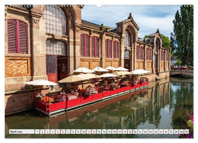 Produktbild: Frankreich - Elsass - Colmar (Wandkalender 2026 DIN A2 quer), CALVENDO Monatskalender