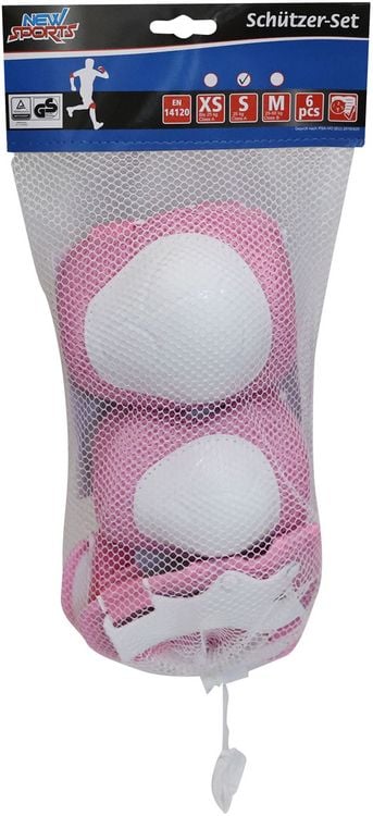 Produktbild: New Sports Sch&uuml;tzer-Set pink, Gr&ouml;&szlig;e S bis 25 kg