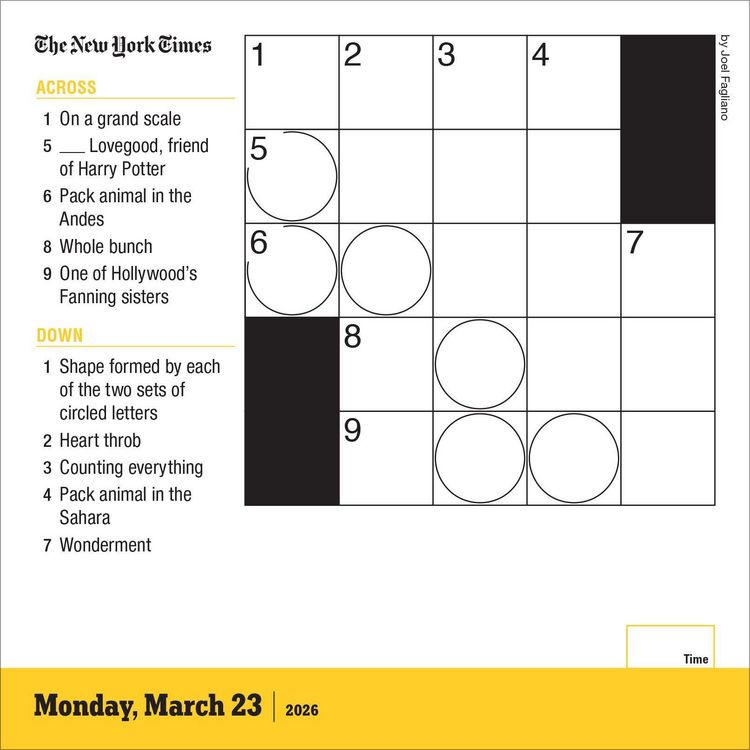 Produktbild: New York Times Mini Crossword Page-A-Day(r) Calendar 2026