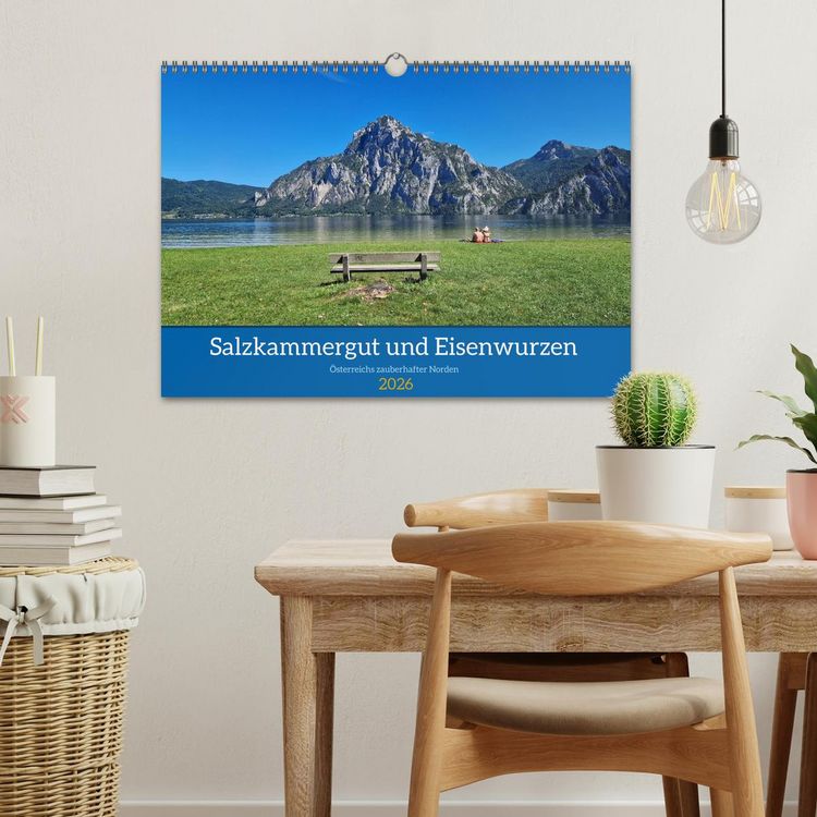 Produktbild: Salzkammergut und Eisenwurzen (Wandkalender 2026 DIN A3 quer), CALVENDO Monatskalender