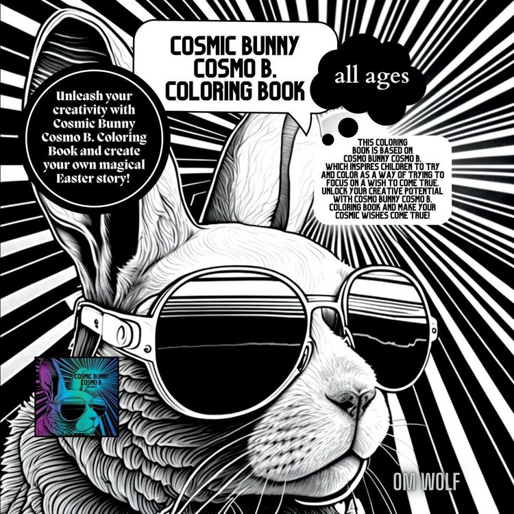 Produktbild: Cosmic Bunny Cosmo B. Coloring Book