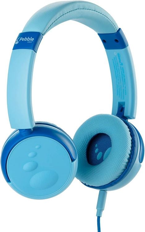 Produktbild: Pebble Gear - KIDS HEADPHONES, Kinder-Kopfh&ouml;rer, Stereo, blau