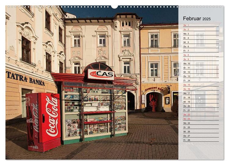 Produktbild: Slowakei (hochwertiger Premium Wandkalender 2025 DIN A2 quer), Kunstdruck in Hochglanz