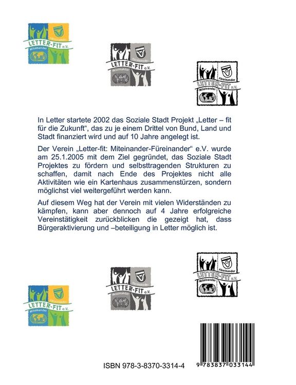 Produktbild: Letter-fit: Miteinander-F&uuml;reinander e.V