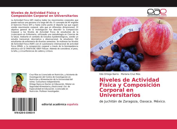 Produktbild: Niveles de Actividad F&iacute;sica y Composici&oacute;n Corporal en Universitarios