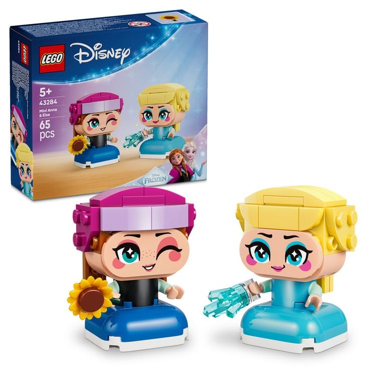 Produktbild: LEGO ǀ Disney Frozen 43284 Die Mini-Prinzessinnen Anna und Elsa, Spiel