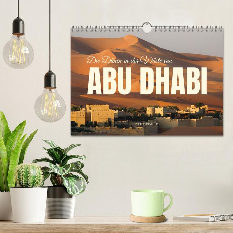 Produktbild: Die D&uuml;nen in der W&uuml;ste von Abu Dhabi (Wandkalender 2026 DIN A4 quer), CALVENDO Monatskalender