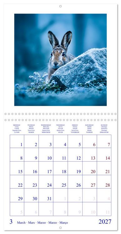 Produktbild: The Forest Fellowship (Wall Calendar 2027 12 &times; 12 Inch) CALVENDO 12 Month Wall Calendar