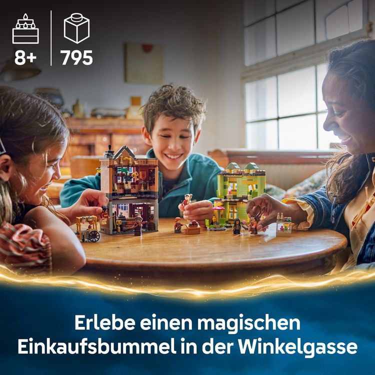 Produktbild: LEGO Harry Potter Qualit&auml;t f&uuml;r Quidditch & Fortescues Eissalon 76452