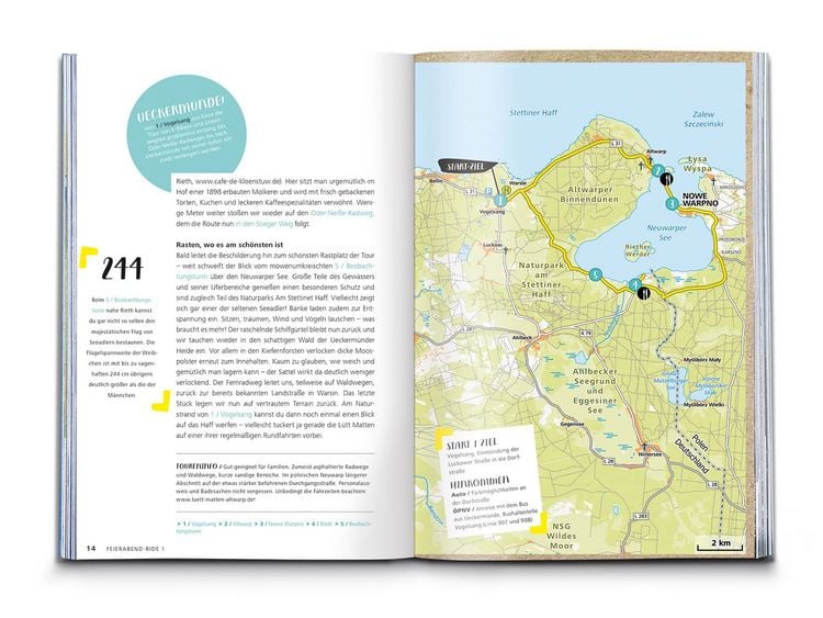 Produktbild: KOMPASS Radvergn&uuml;gen Ostseek&uuml;ste Mecklenburg-Vorpommern