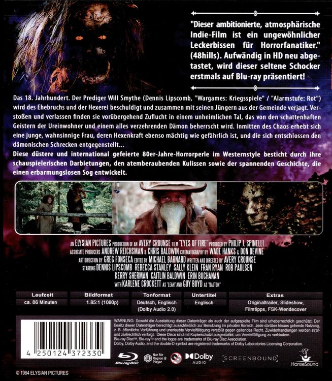 Produktbild: Eyes of Fire - Das Tal des Grauens (uncut/in HD neu abgetastet)