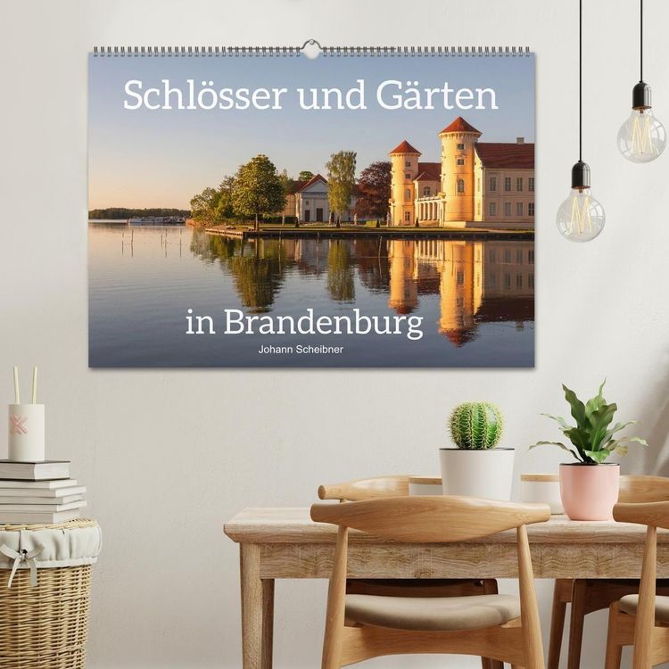 Produktbild: Schl&ouml;sser und G&auml;rten in Brandenburg (Wandkalender 2026 DIN A2 quer), CALVENDO Monatskalender