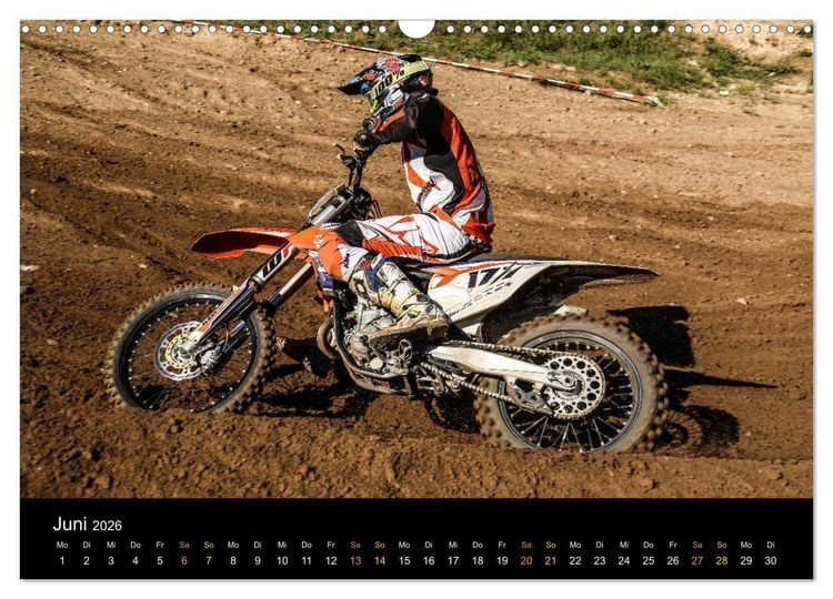 Produktbild: MX Racing 2026 (Wandkalender 2026 DIN A3 quer), CALVENDO Monatskalender